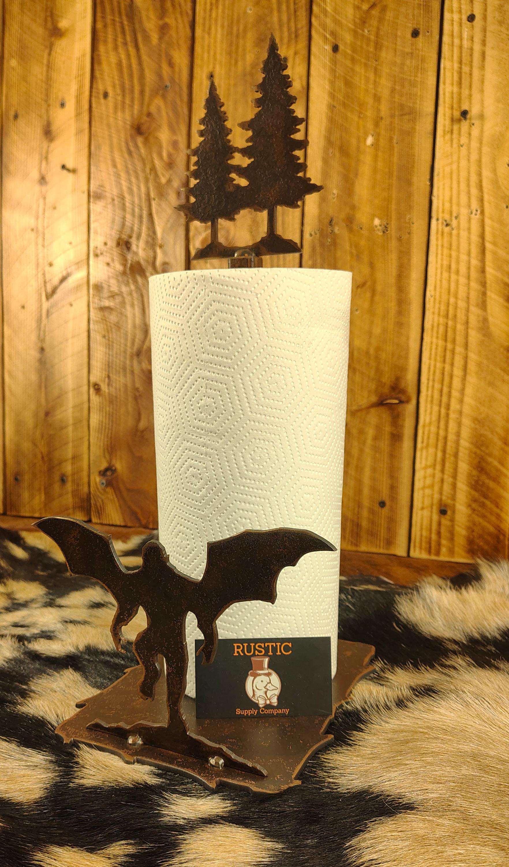 Cryptid Crew: Batsquatch- Paper Towel Holder