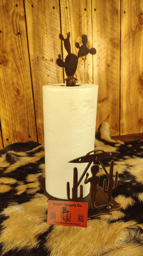 Aliens & The Unknown: First Encounter- Paper Towel Holder