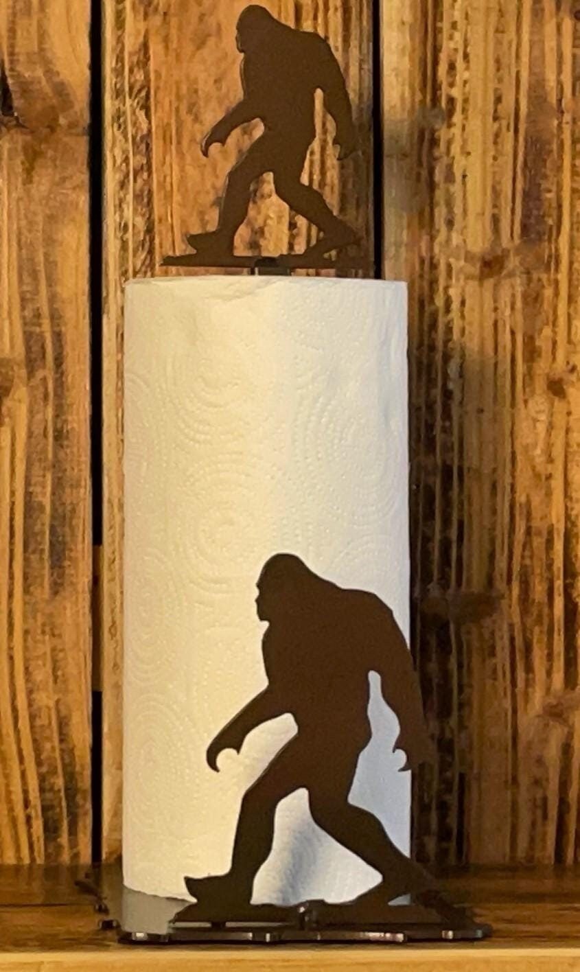 Cryptid Crew: Bigfoot- Paper Towel Holder