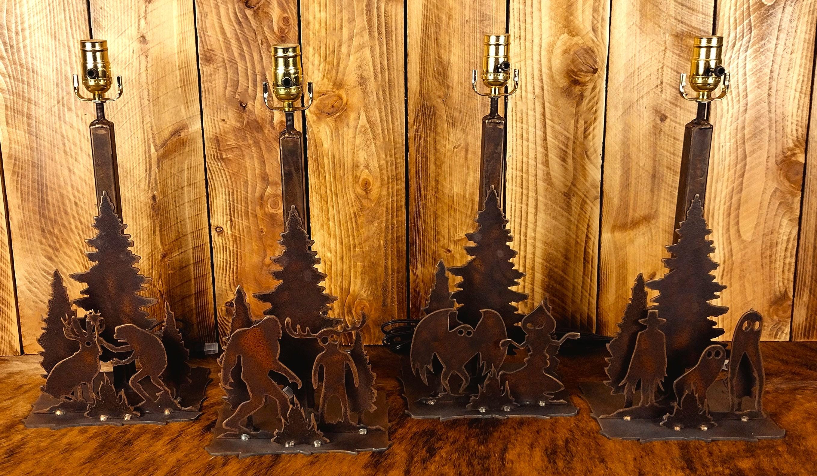 Cryptid Crew: Bigfoot & Wendigo- Lamp
