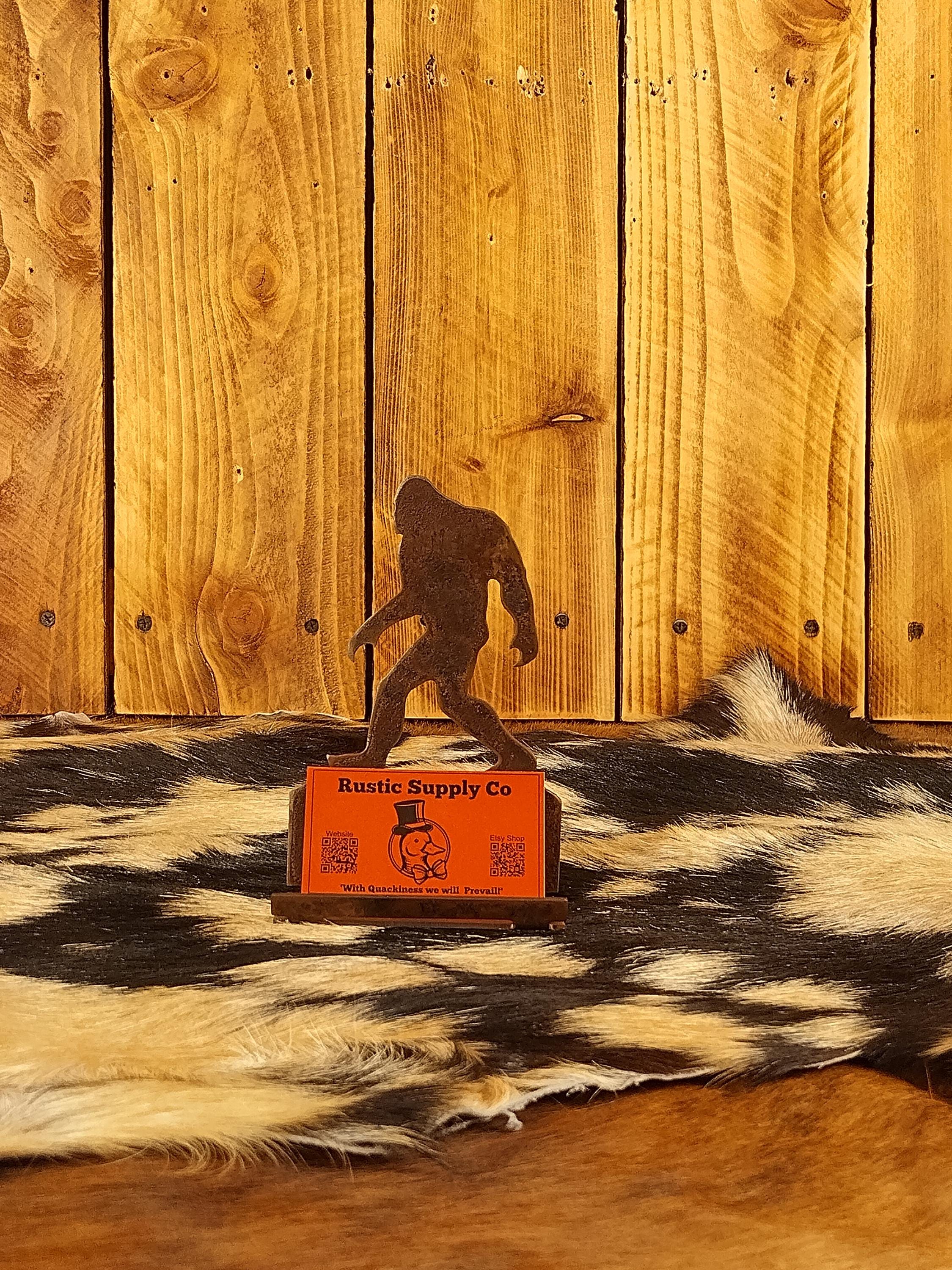Cryptid Crew: Bigfoot- Phone Holder or Business Card Holder--Cryptid Crew